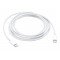 Apple Braided USB 2.0 Cable USB-C male - USB-C Λευκό 1m (MQKJ3ZM/A)