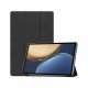 Trifold Flip Cover Δερματίνης Μαύρο (Galaxy Tab A8)