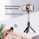 P60D Selfie Stick με Bluetooth Μαύρο