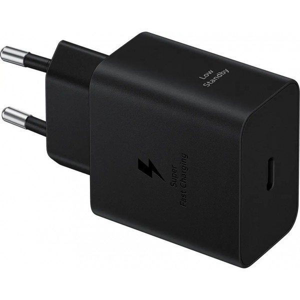 Samsung Φορτιστής Χωρίς Καλώδιο με Θύρα USB-C 45W Μαύρος (EP-T4511NBEGEU)