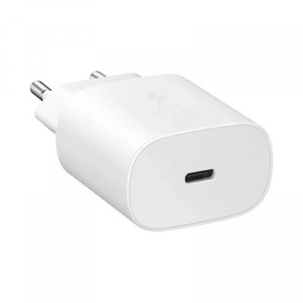 Samsung Φορτιστής και Καλώδιο USB-C - USB-C 45W Λευκός (TA845)